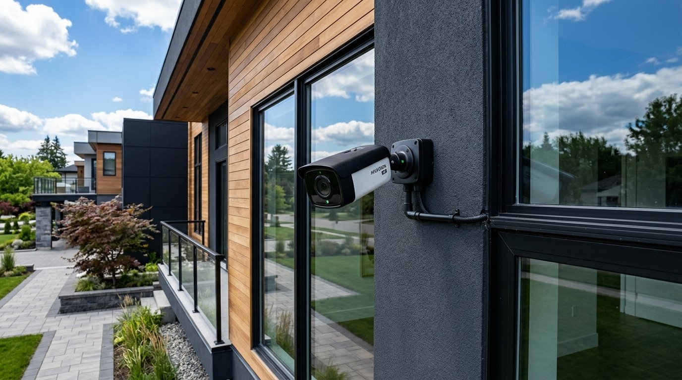 Apartment Building Perimeter Camera