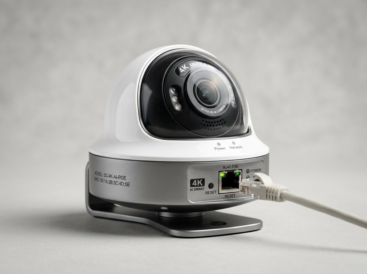 4K IP Security Camera