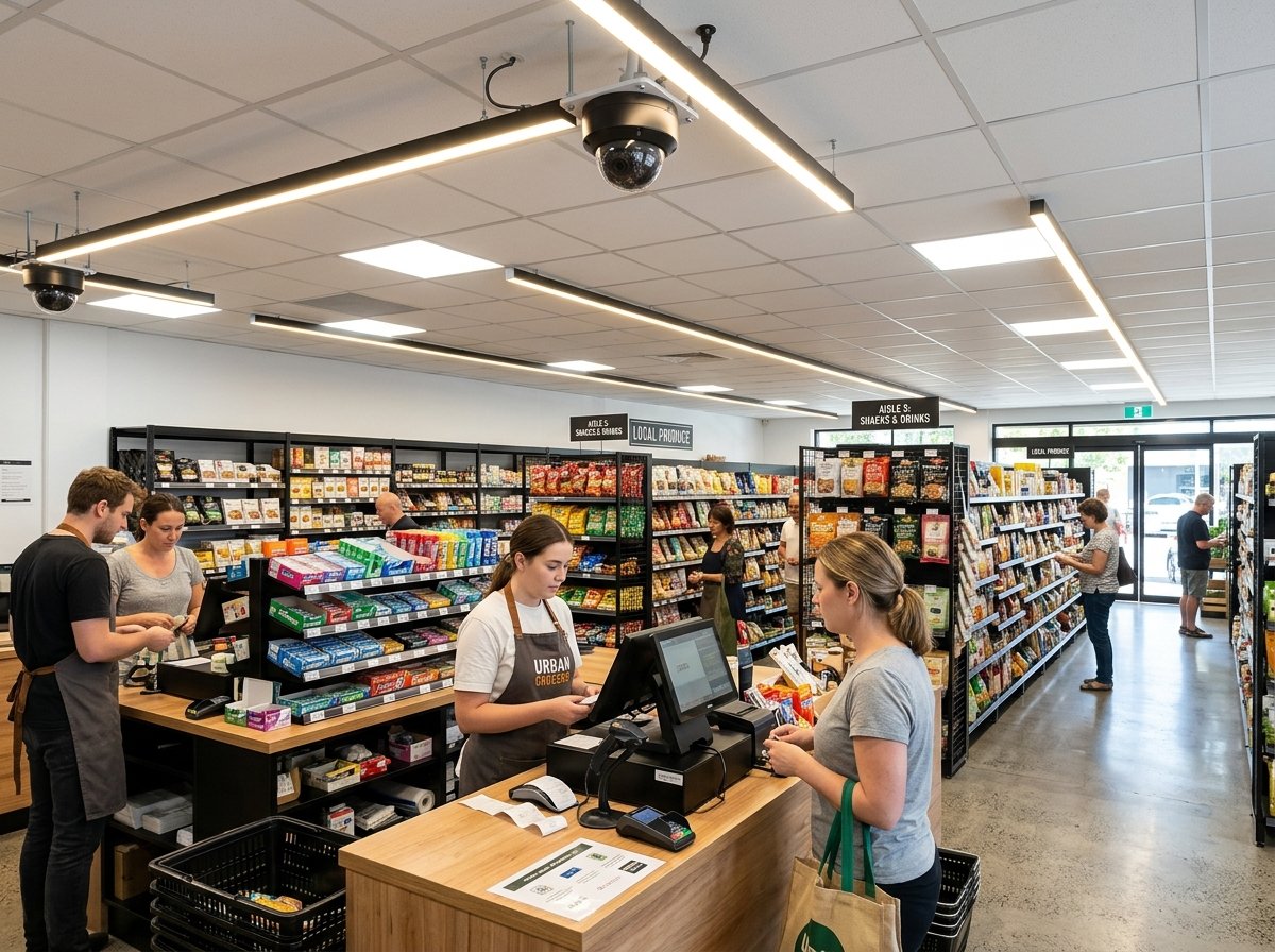Retail Store Billing Counter CCTV